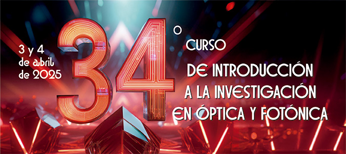 Ya está abierto el plazo de inscripción al Curso de Introducción a la Investigación en Óptica y Fotónica que organiza el IO-CSIC. Para estudiantes de los dos últimos cursos de grado o máster. Inscripción gratuita hasta el 10 de marzo en io.csic.es/introduccion-i…