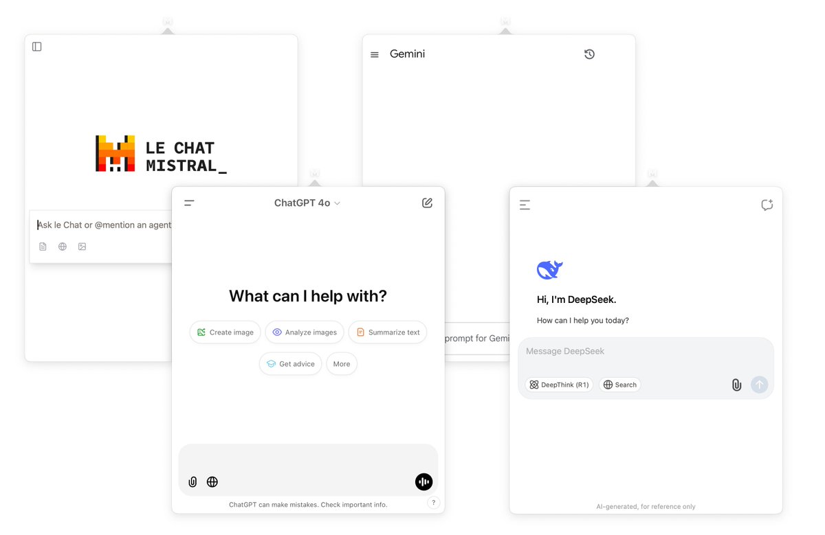 🚀 MacMistral 1.2.1 is here!
Now with DeepSeek Chat integration for advanced research, problem-solving, and brainstorming. Plus, enjoy faster response times and smoother performance. 💻✨

Upgrade your workflows: peterdsp.dev
#MacMistral #AI #macOS #DeepSeek