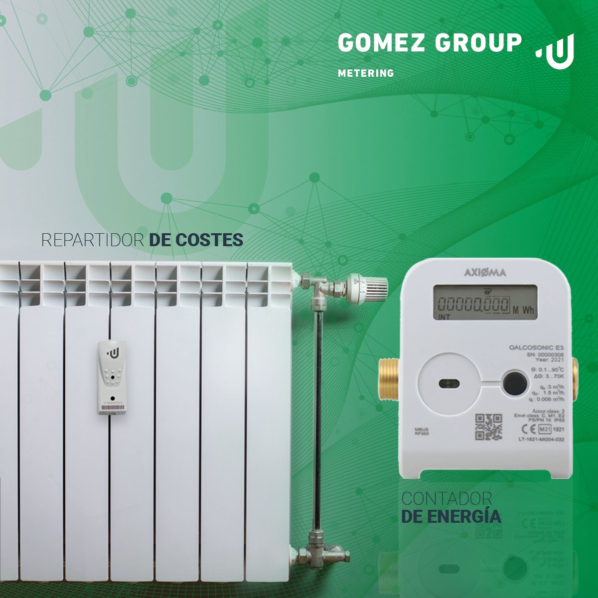 Ha comenzado una nueva semana en la que seguiremos aportando nuestra experiencia en la instalación, mantenimiento y lectura de contadores de energía y repartidores de costes de calefacción.
Individualizar consumos es una decisión inteligente.
 ¿Te ayudamos? 📞913 030 000.
