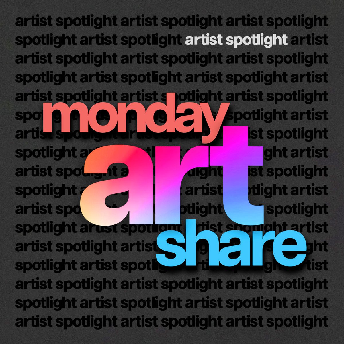 Good morning everyone 🤘

Monday Art Sharing 👇
Artist Spotlight  👩‍🎨  🖼️

Just Title + Image 🩵