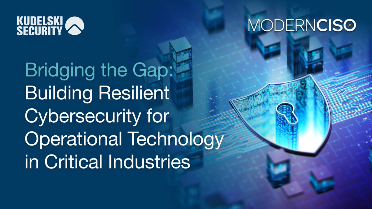 🔒 Securing OT Environments is Critical 🔒

Cyber threats targeting OT systems in energy, healthcare, &amp; transportation are growing. Traditional security approaches no longer suffice.

Discover practical steps to strengthen OT defenses and safeguard critical operations in our