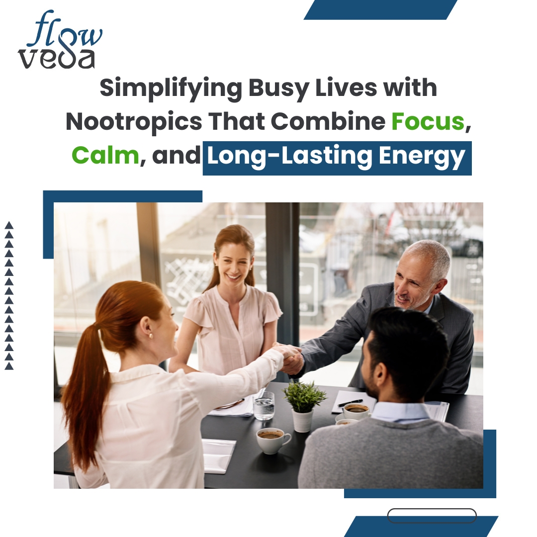 FlowVeda's tweet image. ✨ Busy but unstoppable? Simplify your hustle with nootropics that deliver focus, calm, and energy—all in one! 💡💪 Stay sharp, stress-free, and energized throughout your day. 🌿💫

Because life doesn’t slow down, and neither should you! 🚀✨