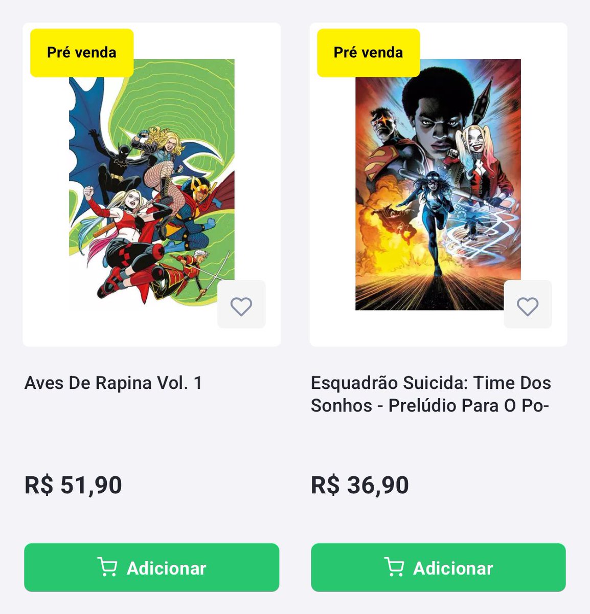 cometaharleybr's tweet photo. Novidades da Panini! 🚨

♦️ Dream Team chega em fevereiro nas bancas. Já Birds of Prey tem previsão para março. https://t.co/uIpXh7OV9x