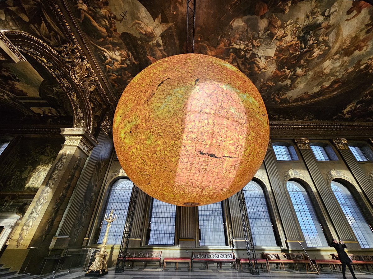 ianVisits (@ianvisits) on Twitter photo The Sun is reflecting off The Sun.
Helios at the <a href="/orncgreenwich/">Old Royal Naval College</a>
ianvisits.co.uk/calendar/helio… The Sun is reflecting off The Sun.
Helios at the <a href="/orncgreenwich/">Old Royal Naval College</a>
ianvisits.co.uk/calendar/helio…