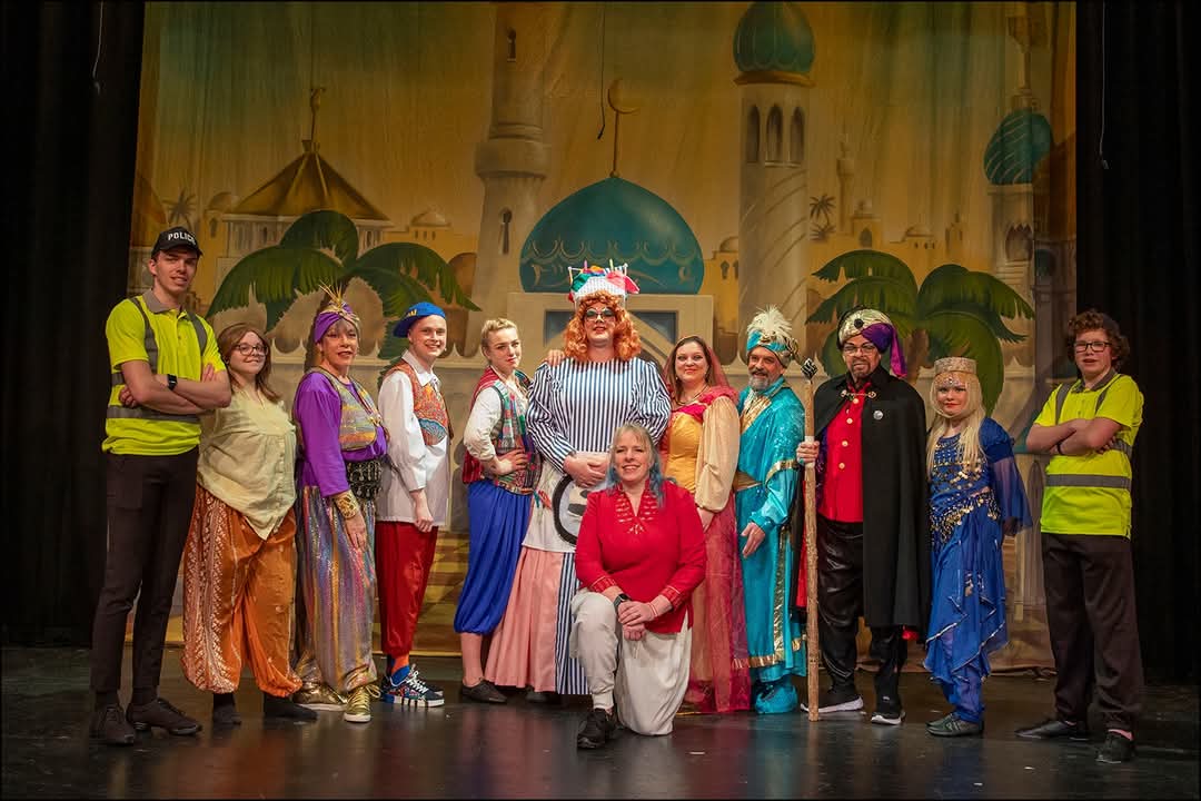 Had some absolutely amazing feedback about my panto Aladdin. So proud of all the cast, crew and all involved. One very happy writer, director, set designer and choreographer 😁