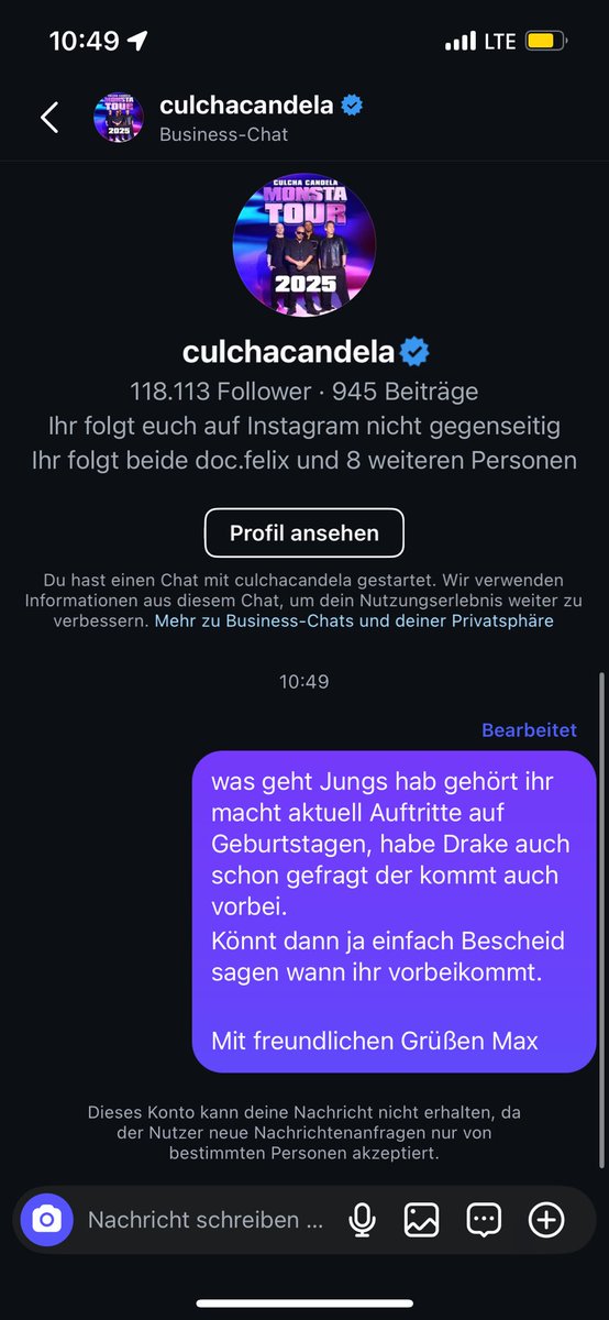 Meint ihr die kommen vorbei?