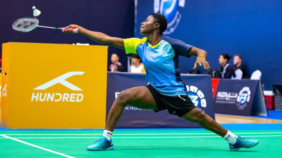 voiceofnigeria's tweet image. Nigerian paralympic bronze medalist Eniola Bolaji has clinched gold at the Egypt Para Badminton International 2025, defeating Sweden’s Hillevi Salomonsson 2-0 (21-1, 21-2) in the women’s SL3 final. #AfricaPride #BreakingRecords #Champion