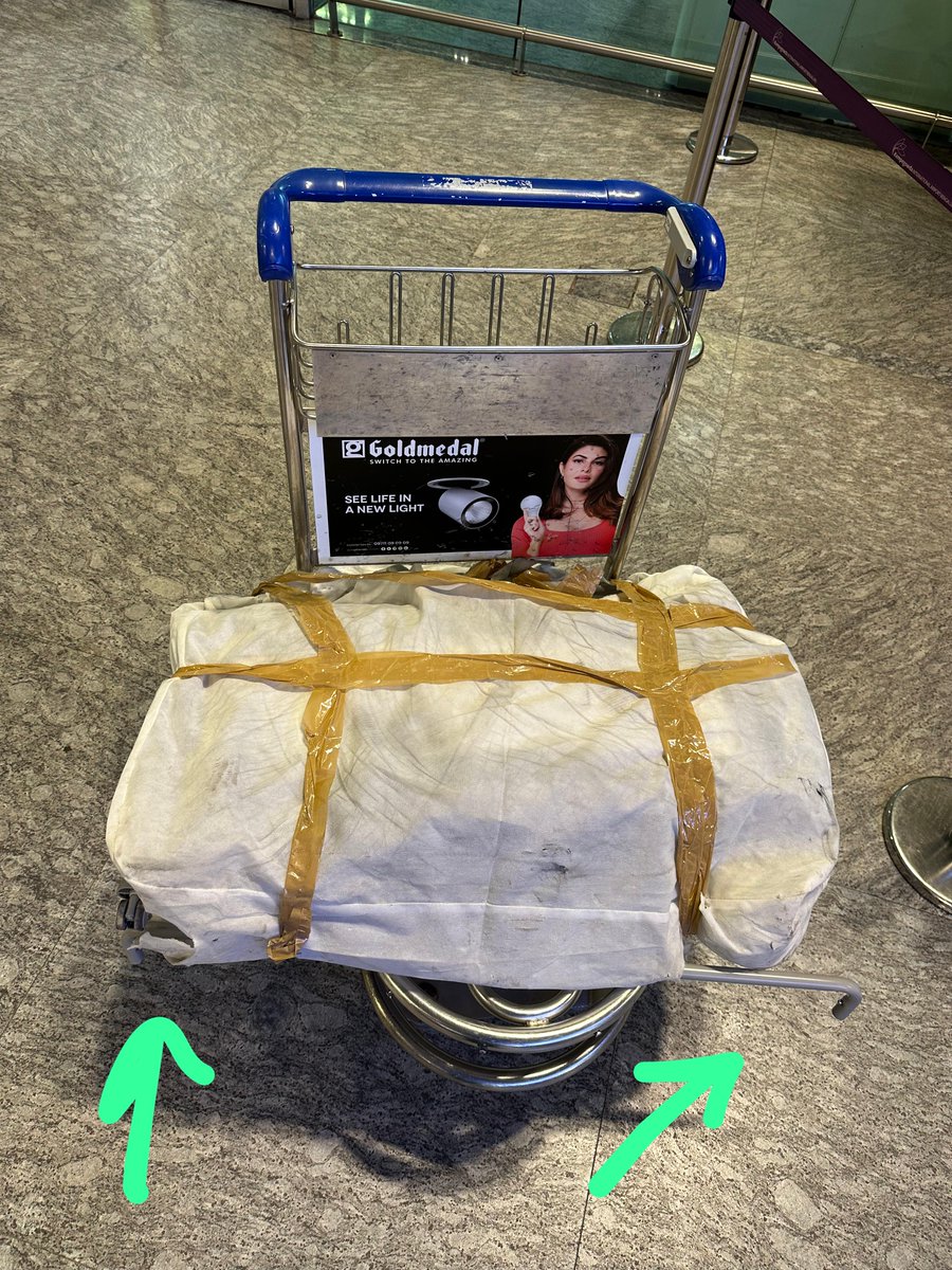 Faizantweetz's tweet photo. @IndiGo6E , we’re shocked by your negligence.

Our newborn's ₹20,000 bassinet was torn, and a critical part was lost during the flight, making it unusable. We even paid ₹4,800 for check-in! This is unacceptable.

Please resolve this immediately.

#IndiGo #CustomerComplaint https://t.co/xNjEwvum6y