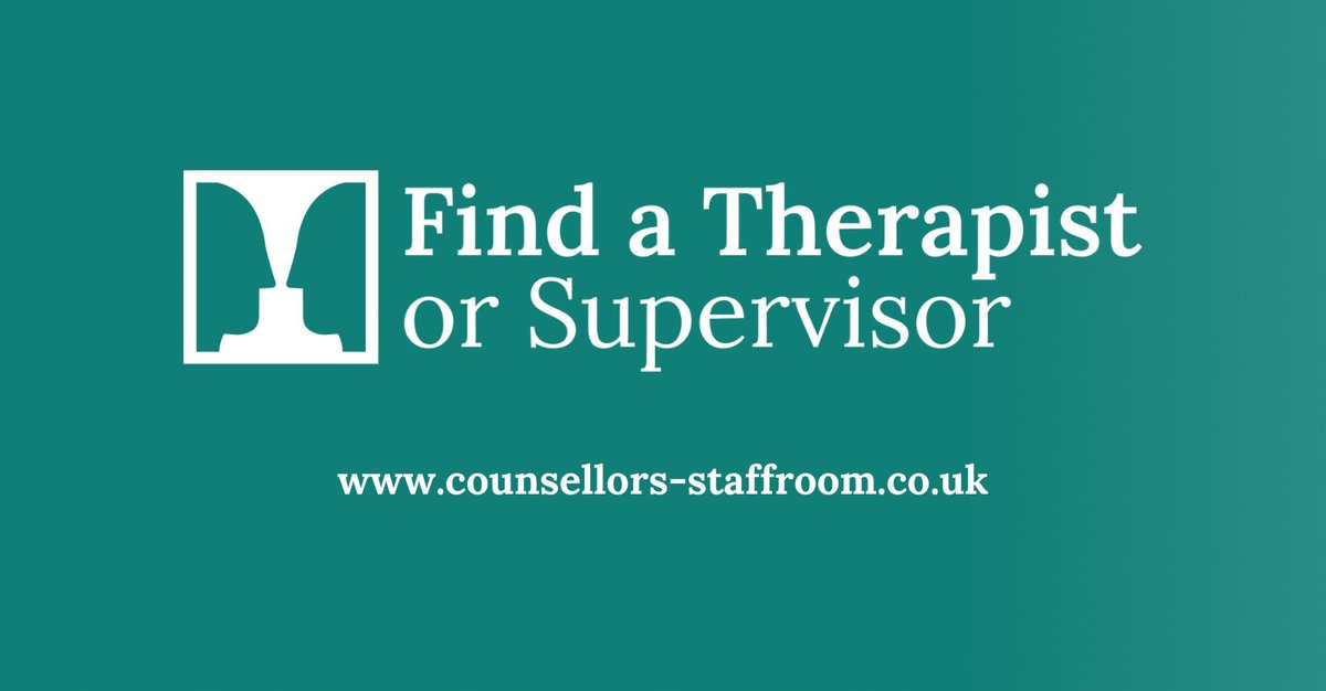 We provide a free service for people looking for counsellors, psychotherapists or supervisors. 
Just complete a simple form to find therapists that meet your requirements ... 
counsellors-staffroom.co.uk/find-a-therapi…

#TherapistsConnect #Counselling #Therapy