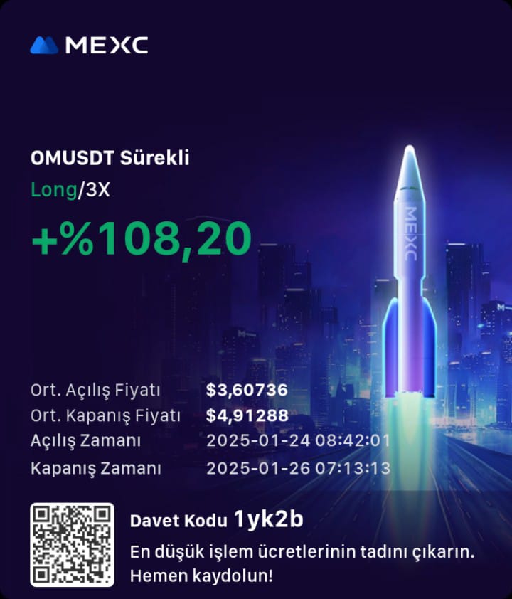 Haftanın sonu iyiydi de bu kansız pazartesi içine etti. Hiç de sevmem zaten pazartesiyi. 
Longdakileri de fena silktiler:) silkelemeye devam da edecekler.. 
#Omusdt #btc #Trump2025