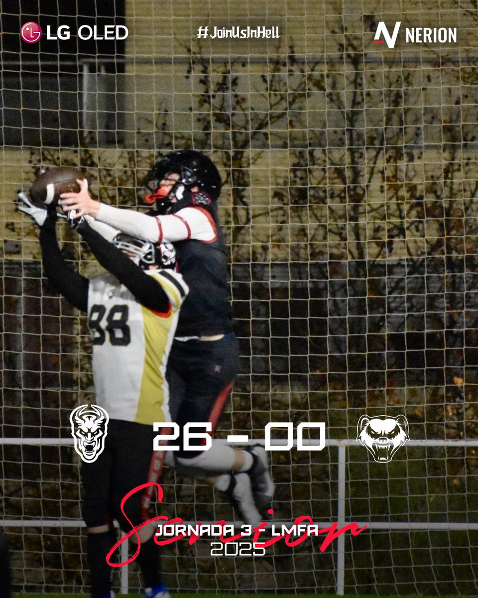 BlackDemonsFA's tweet image. ¡Primera victoria del Senior Masculino B en casa! 🔥

#JoinUsInHell #LifesGood