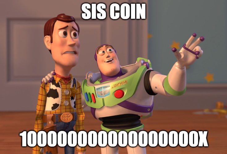 SisCoin TO THE MOOON! If you see this then you are early. 

Join the Telegram and chat with me and the family. Find out when it drops before everyone else does.  

TG: t.me/+C-AMsgiA9AplY…