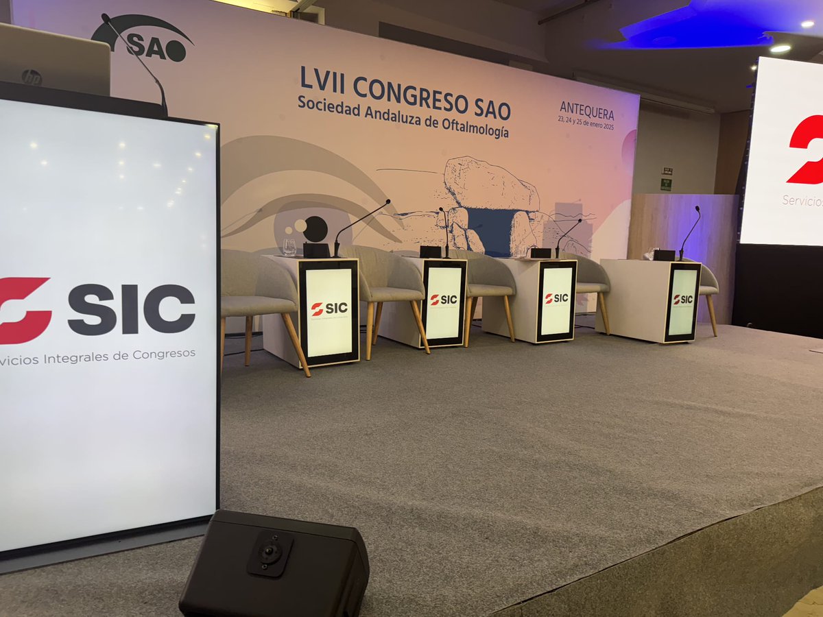 🔝 Descubre la tecnología de SIC Servicios Integrales de Congresos: pantallas LED, cámaras 4K y más para crear eventos únicos.
🎤 Aquí en el LVII Congreso SAO, llevamos innovación y excelencia a cada detalle.
📩 ¿Quieres un evento inolvidable? ¡Hablemos!

#EventosCorporativos