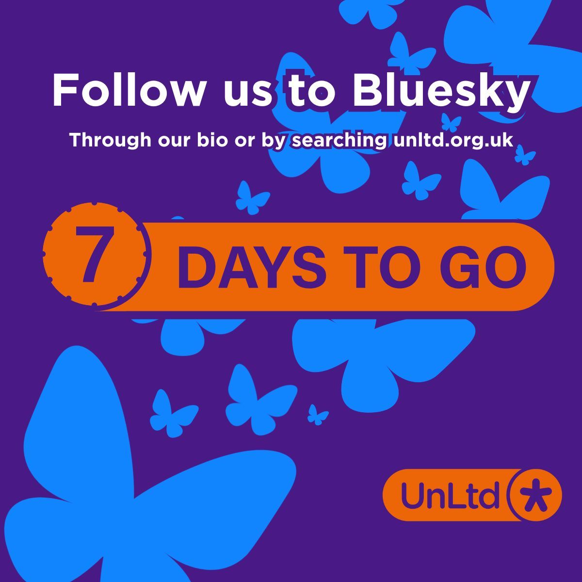 The countdown begins ⏲️ 

Just one week until we spread our wings and take to 🦋 

Follow us for fresh conversations, exclusive content and new horizons 🌅 

 #Xodus #NewHorizons