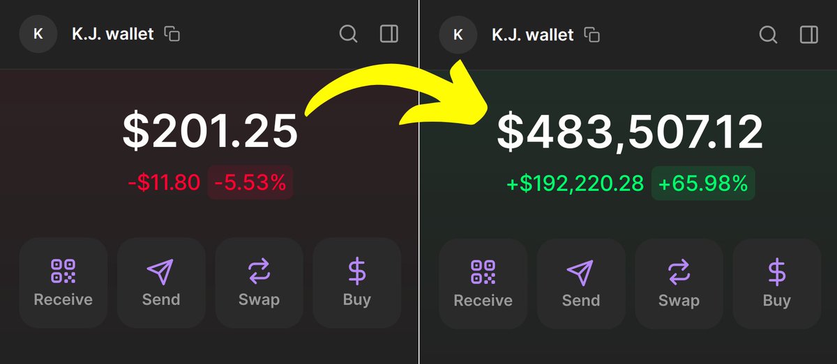 Web3Marmot's tweet photo. My friend flipped $200 into $483,500 in three days.

He did it using the right filters in DEX Screener and shared them with me.

Here's how to spot the next 100x before anyone else 🧵👇 https://t.co/6nNaft8PIU