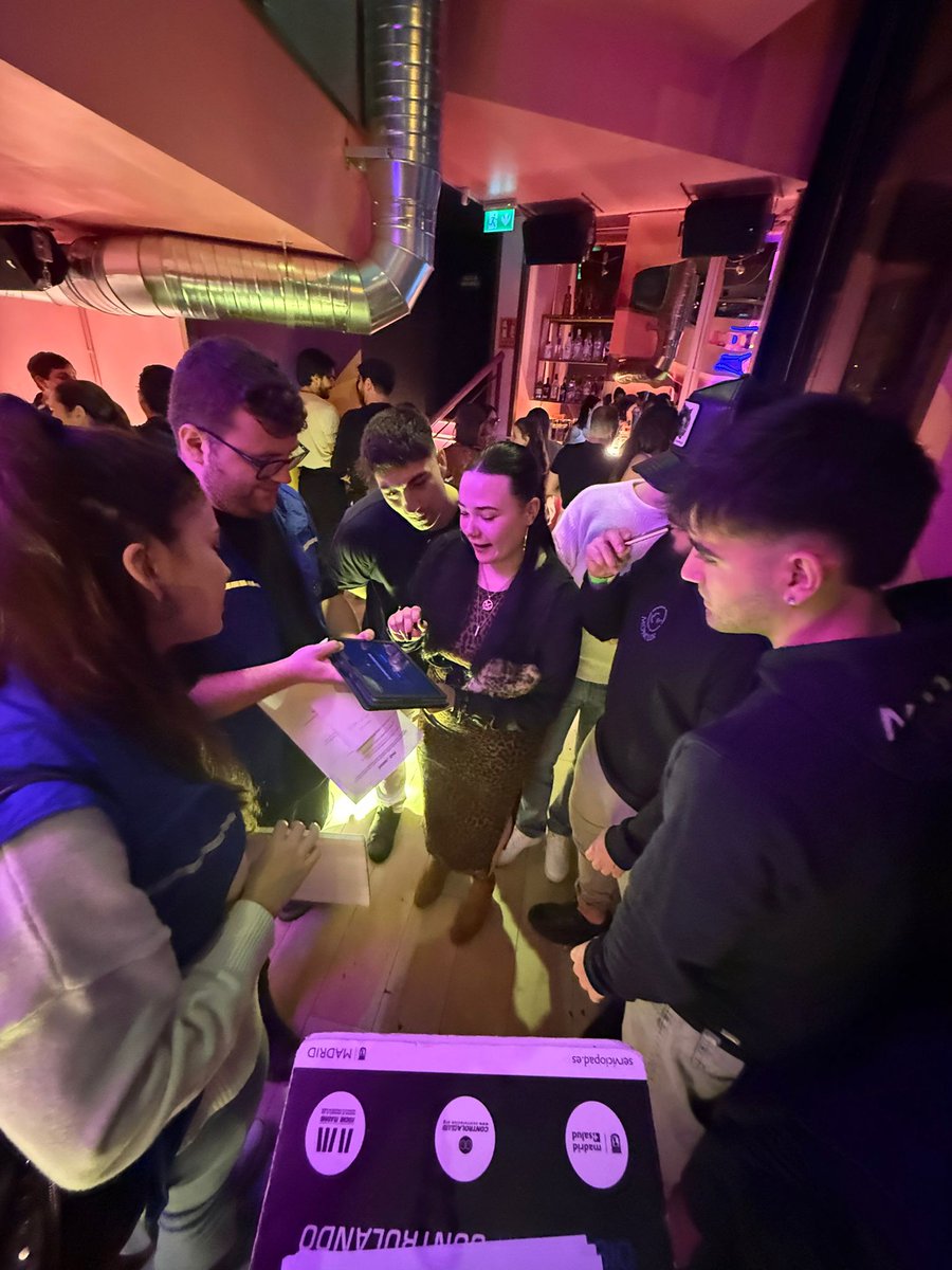 ControlaClub's tweet image. 📸Buenos momentos este finde en @pizpiretabar ✨

🫂Gracias a todas y todos por participar de nuestras propuestas, por un disfrute con control😉 

#PadNight #PadJoven #MadridSalud
