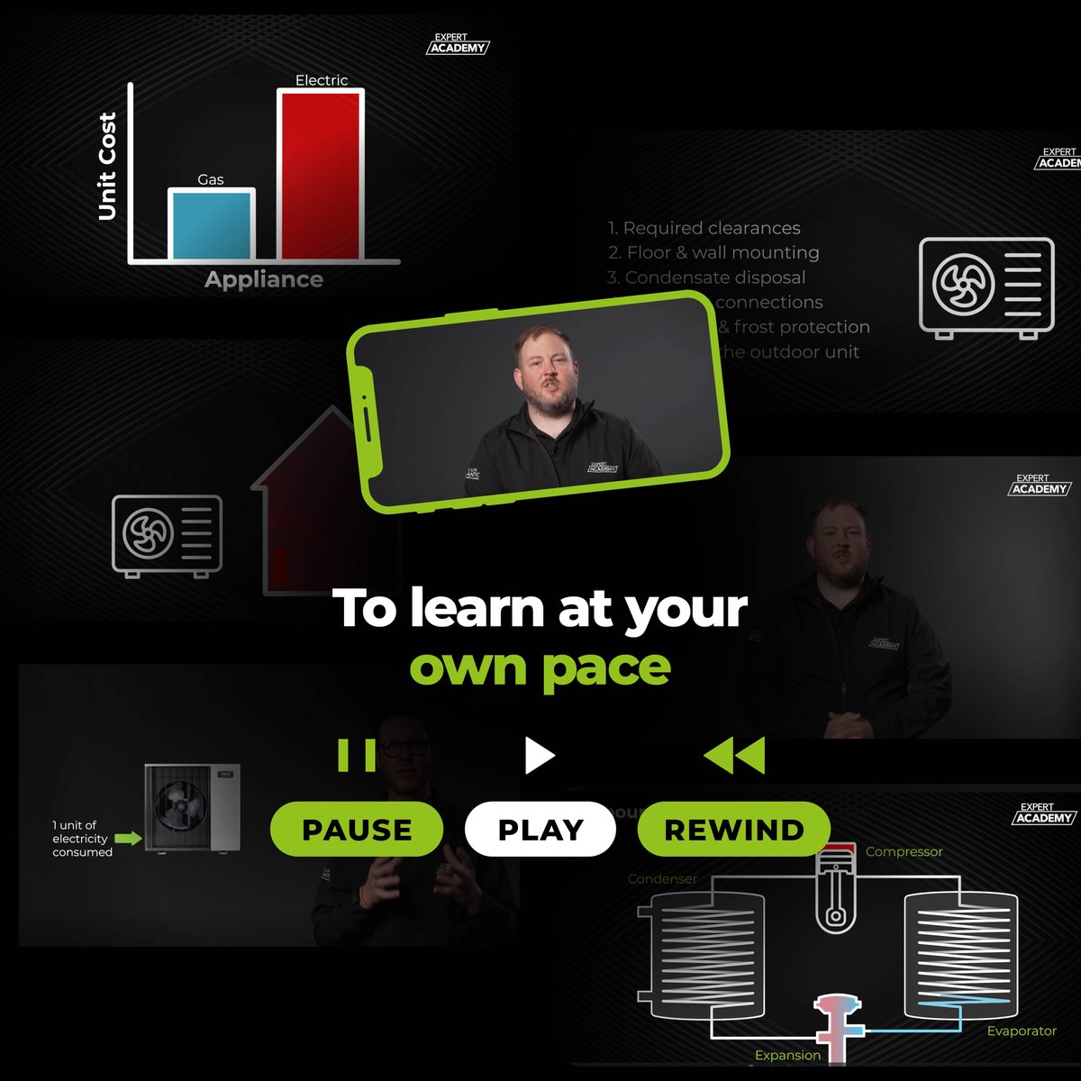 Our new on-demand training courses are now LIVE on YouTube! 🌱

Learn in your own time, at your own pace with Expert Academy 📲

Start your online training today: bit.ly/expert-academy… 

#IdealHeating #ExpertAcademy #OnlineTraining