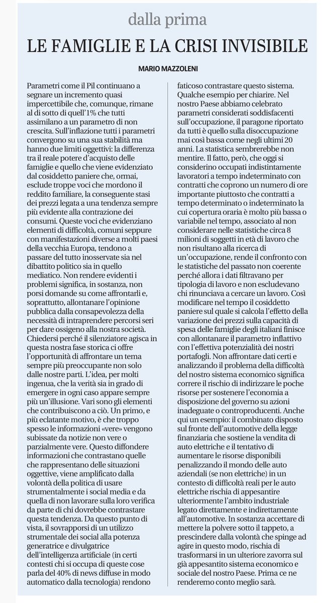 masterino's tweet photo. Giornale di Brescia 27/1/25 https://t.co/w8SGMPyKPN
