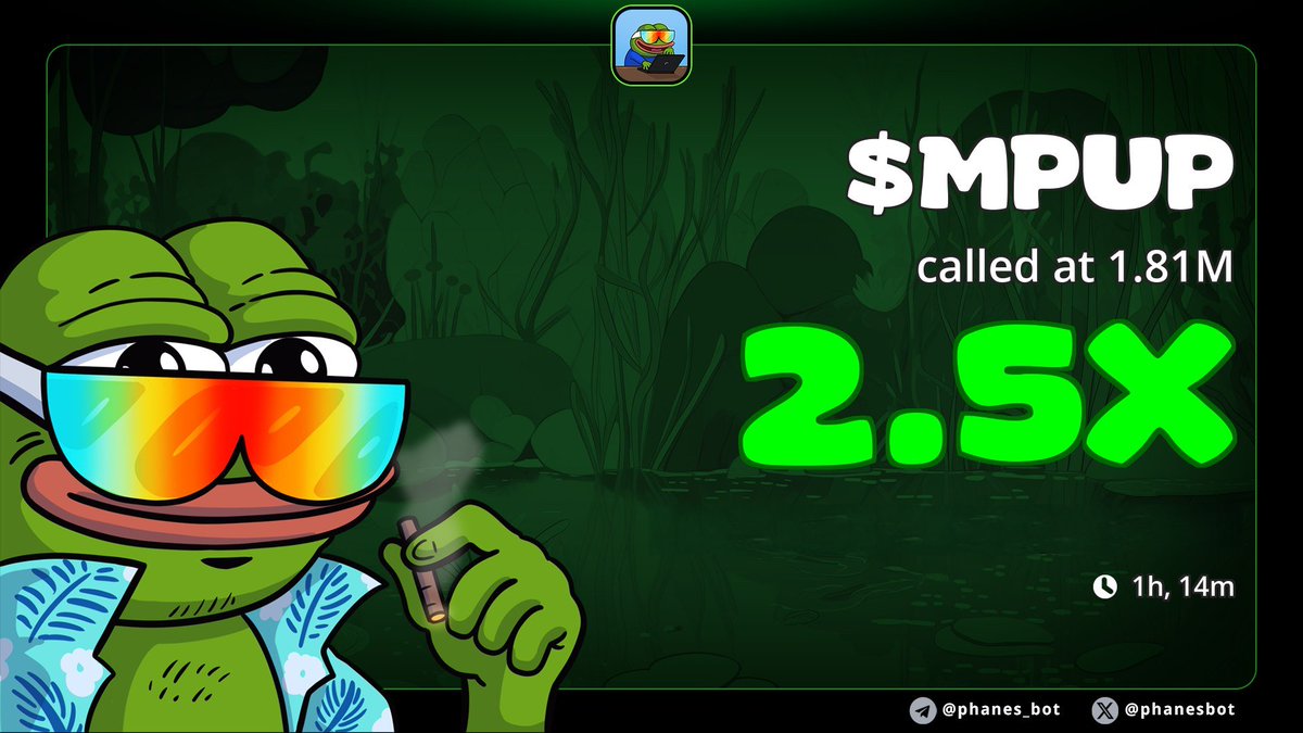 When I scanned the chain, I saw $MPUP and checked it out.
The first Pump.fun token launched by DeepSeekR1 is designed for crypto enthusiasts who dream of going to the moon with their furry friends!
I entered the market relatively late. I made 2.5 times the profit