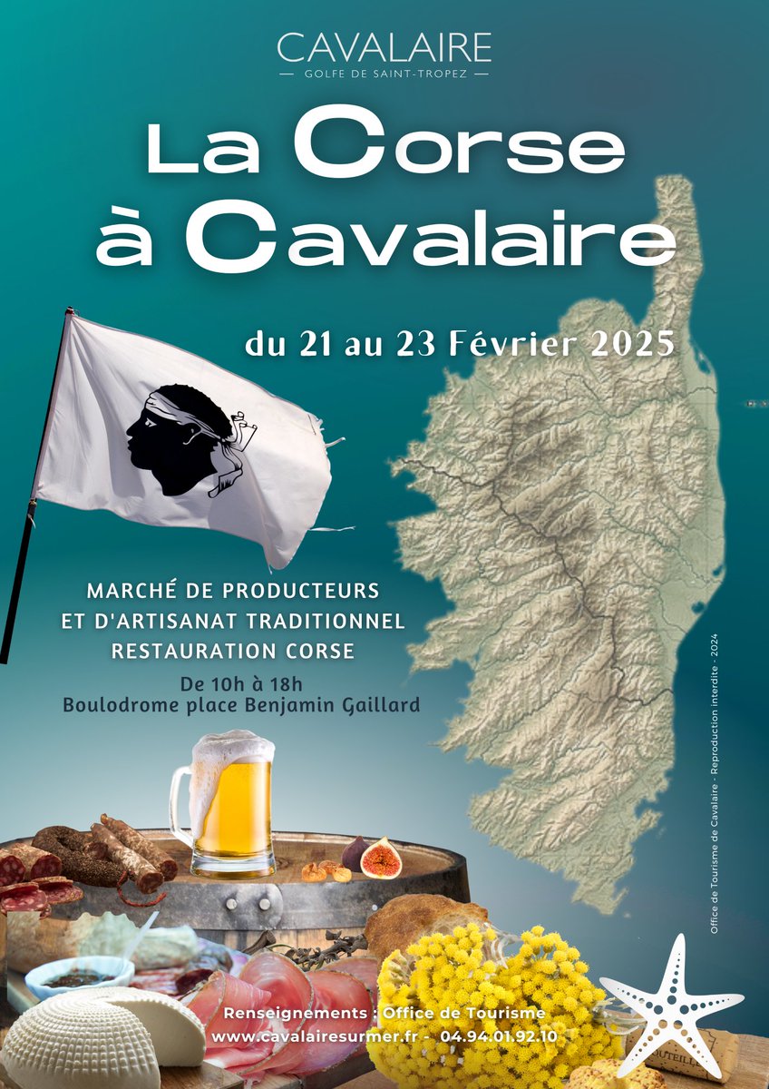[SAVE THE DATE] Deux événements incontournables à voir à Cavalaire-sur-Mer  du 21 au 23 février 2025🤩