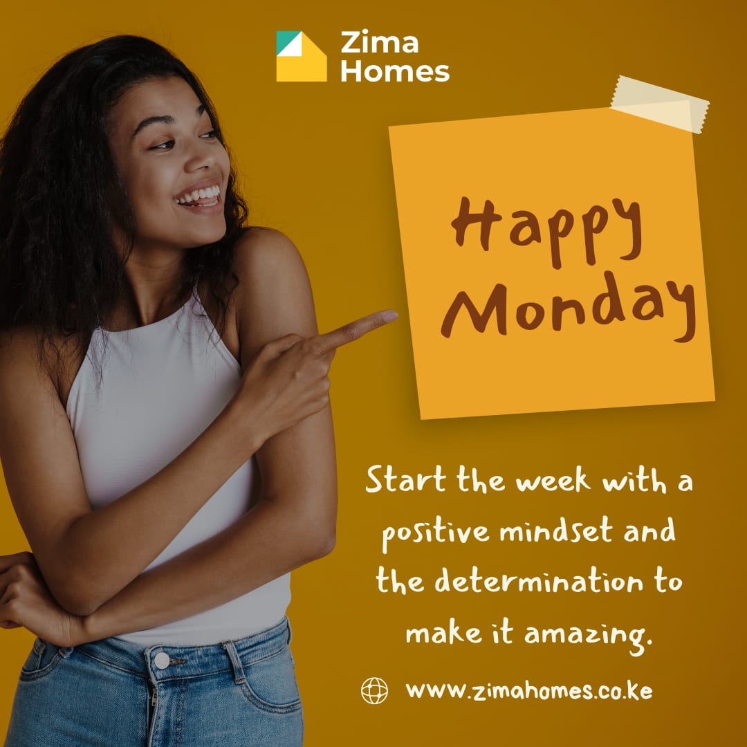 Start the week with a positive mindset and the determination to make it amazing. Embrace each day with confidence and take bold steps toward achieving your dreams.
