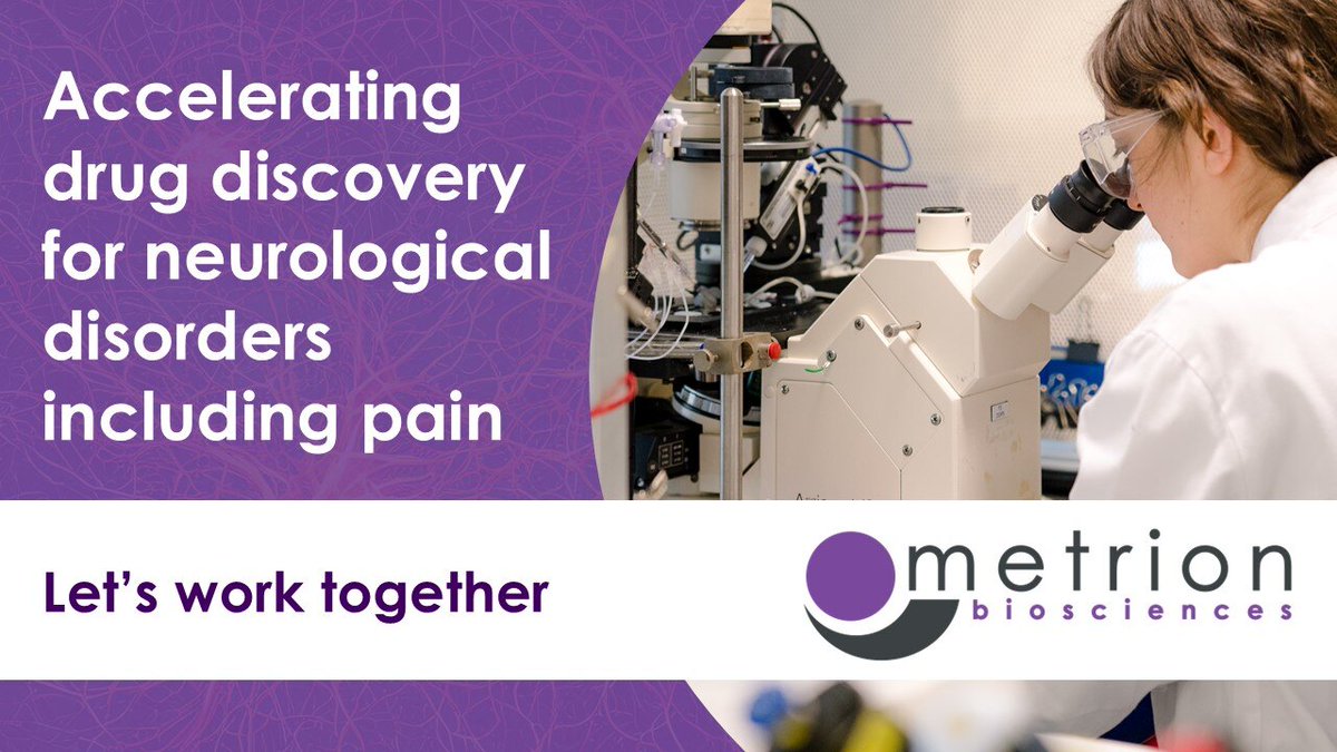 Metrion_Biosci's tweet photo. 𝐒𝐭𝐫𝐮𝐠𝐠𝐥𝐢𝐧𝐠 𝐰𝐢𝐭𝐡 #𝐝𝐫𝐮𝐠𝐝𝐢𝐬𝐜𝐨𝐯𝐞𝐫𝐲 𝐟𝐨𝐫 𝐧𝐞𝐮𝐫𝐨𝐥𝐨𝐠𝐢𝐜𝐚𝐥 𝐝𝐢𝐬𝐨𝐫𝐝𝐞𝐫𝐬 𝐥𝐢𝐤𝐞 𝐩𝐚𝐢𝐧?

We offer tailored neuronal assays:
✔️ High-quality electrophysiology
✔️ Custom solutions
✔️ Rapid data reporting

https://t.co/6UcpDEI4b2 https://t.co/T3nPZHlhbY