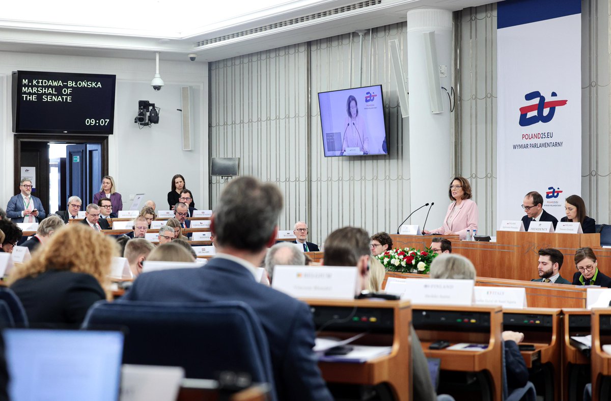 Parliamentary Dimension - Polish Presidency tweet media