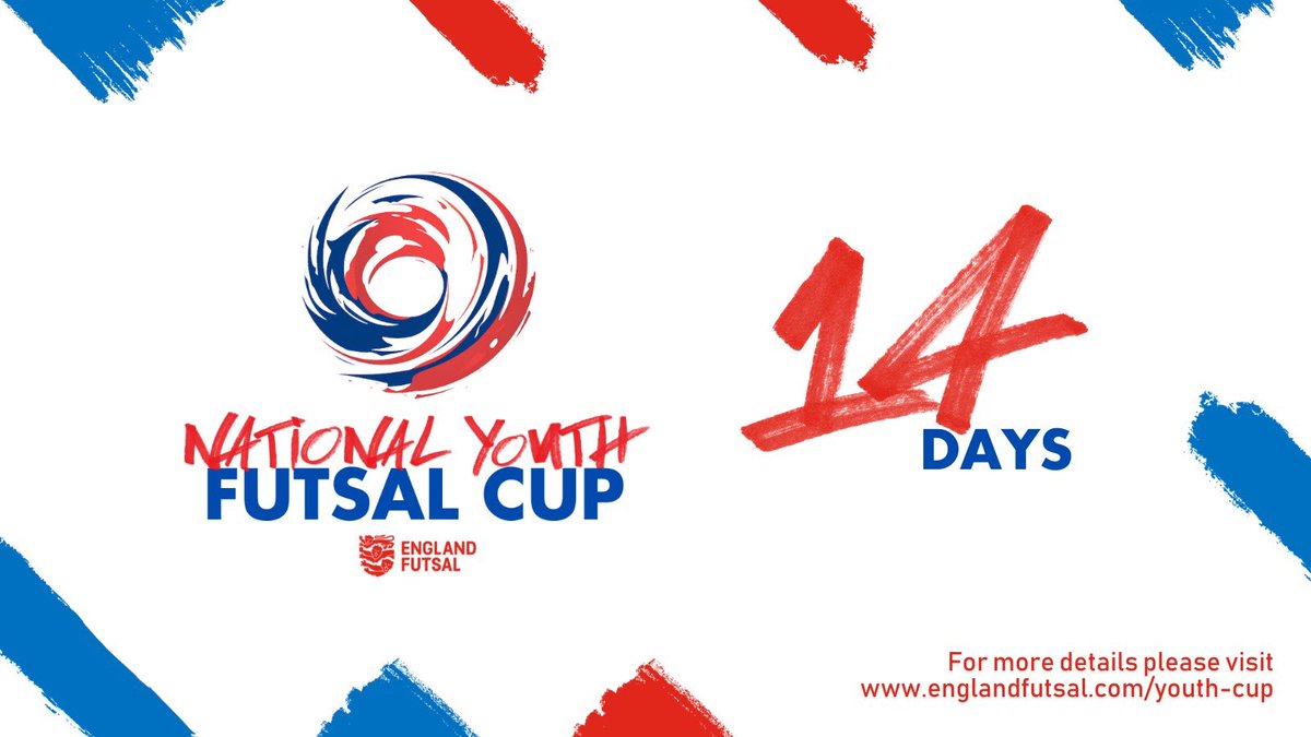 EnglandFutsal's tweet photo. NATIONAL YOUTH CUP UPDATE ‼️ we are delighted to announce that we are extending our entry deadline for a further two weeks. Entries now close for all age groups on 14th February🏆 venue announcements begin this week… https://t.co/siFFEix7hW