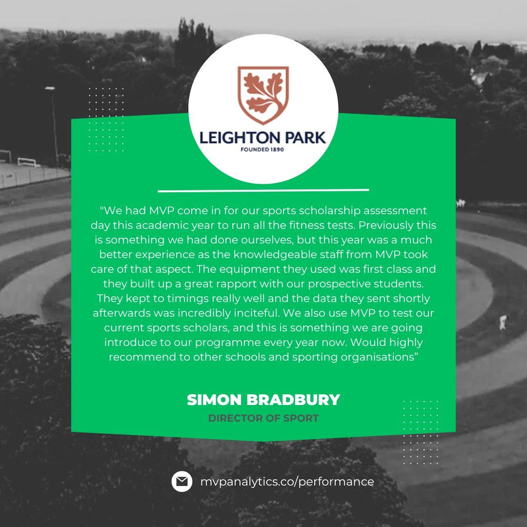 "MVP Analytics transformed our sports scholarship assessment day with expert staff, first-class equipment, and insightful data. Highly recommend to schools and sports organisations! ⭐⭐⭐⭐⭐ #SportsScience #AthleteTesting"