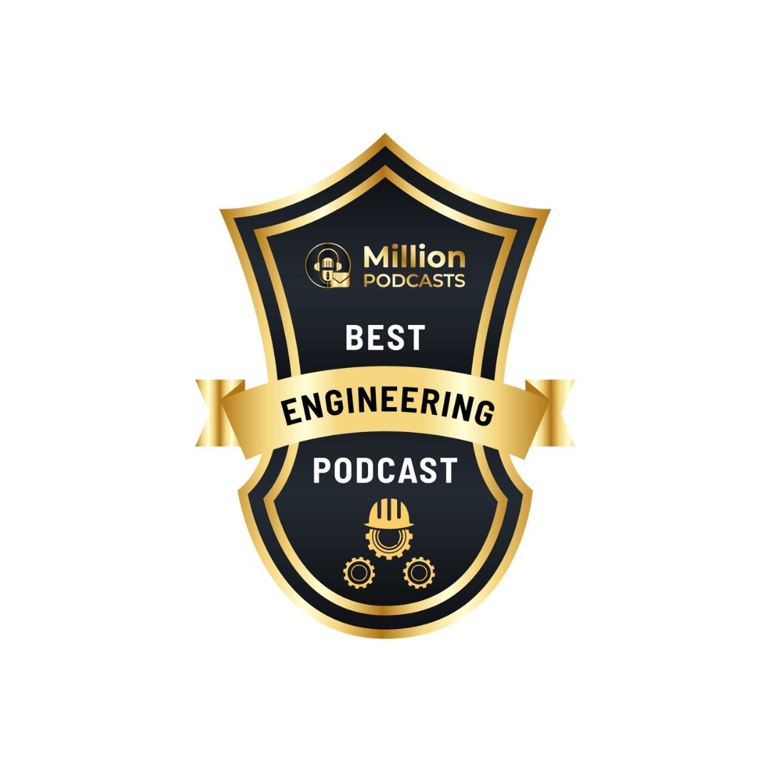 🎉 Showcasing the most innovative podcasts featured in MillionPodcasts' 2025 edition of the Top 100 Engineering Podcasts on the web! 🛠️🎙️

This thoughtfully curated list celebrates the leading engineering podcasts, recognized for their technical insights, relevance, audience