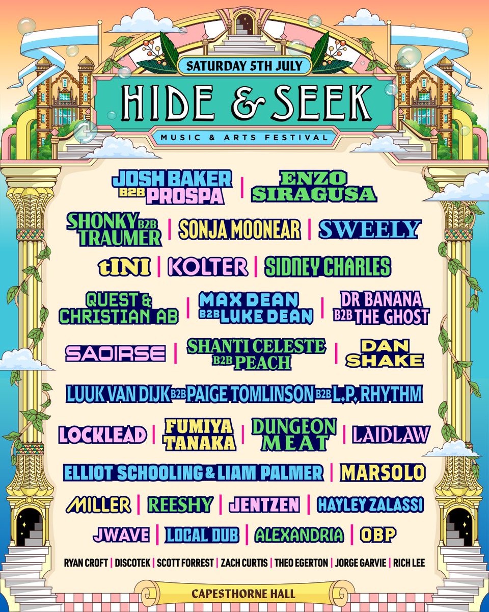 _earwaxx's tweet image. HIDE &amp;amp; SEEK FESTIVAL 2025 🌳 

laylo.com/hideandseekfes…