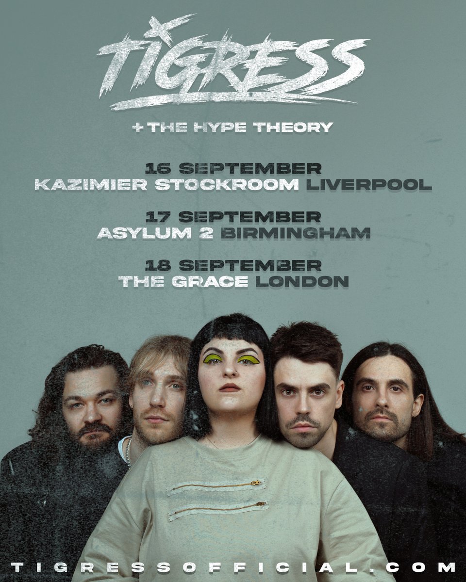 That was fun, so we thought we’d do it again 💚 On sale now 🤘🏻 

>> tigressofficial.com/live