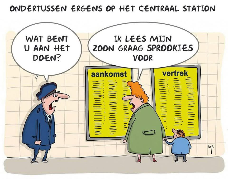 Haha lol af en toe wel waar