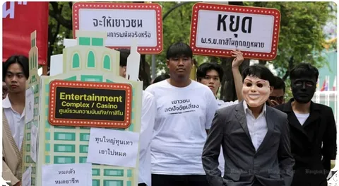 DailyFishwrap2's tweet photo. Thailand poll shows huge majority oppose casinos https://t.co/pj4VEnyDxQ #Thailand  #ThailandNews #WorldNews https://t.co/XlOK9Ngtps