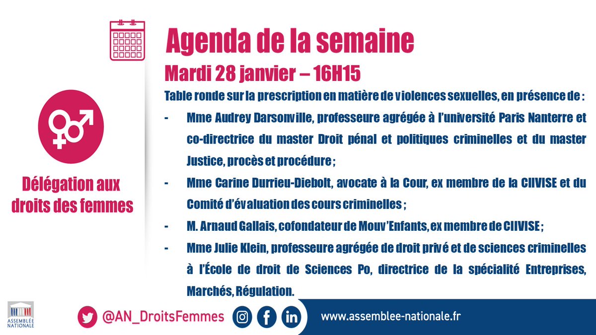 Délégation aux droits des femmes tweet media