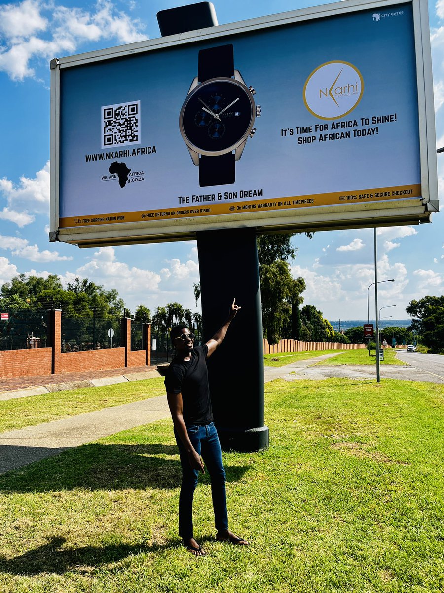 Elmond Khoza (@elmond_khoza) on Twitter photo FIRST BILLBOARD!
Our African dream keeps getting vivid.
<a href="/NkarhiTimepiece/">Nkarhi Timepiece</a> - āItās Africaās time to shine!ā
NKARHI.AFRICA FIRST BILLBOARD!
Our African dream keeps getting vivid.
<a href="/NkarhiTimepiece/">Nkarhi Timepiece</a> - āItās Africaās time to shine!ā
NKARHI.AFRICA