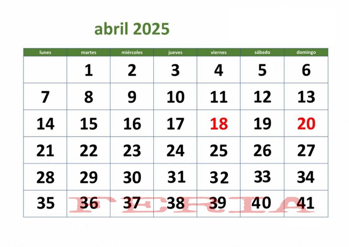 Feria_deAbril's tweet photo. Que no te engañen: la Feria de Abril 2025 sí es en abril. 🌸💃
Del 36 al 41 de abril, un abril especial. 😝
#FeriadeAbril #Guasa https://t.co/glo7hEuduZ