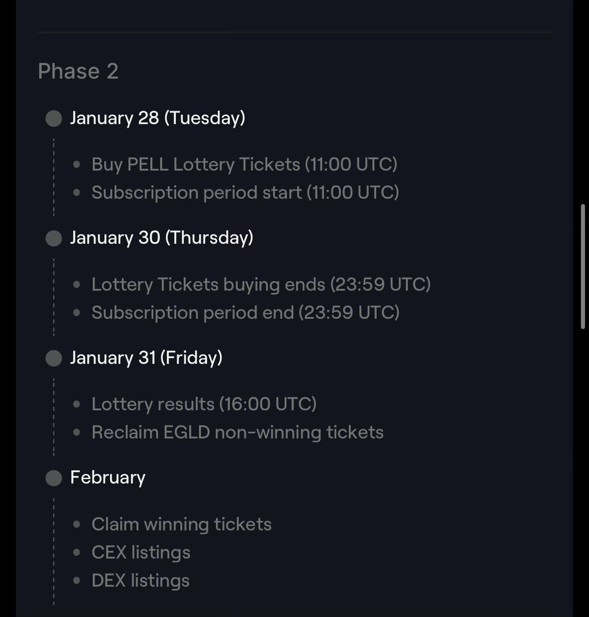 joewu_official's tweet photo. The @xLaunchpadApp lottery ticket sales for @Pell_Network starts soon.

Price per ticket: $47.6 USD (paid in EGLD)
Price of $EGLD as of this post: $27.30 🥲

Am I missing something or are investors going to be forking out a lot more $EGLD / ticket than anticipated?

🧐🧐 https://t.co/dglKP3bVLx