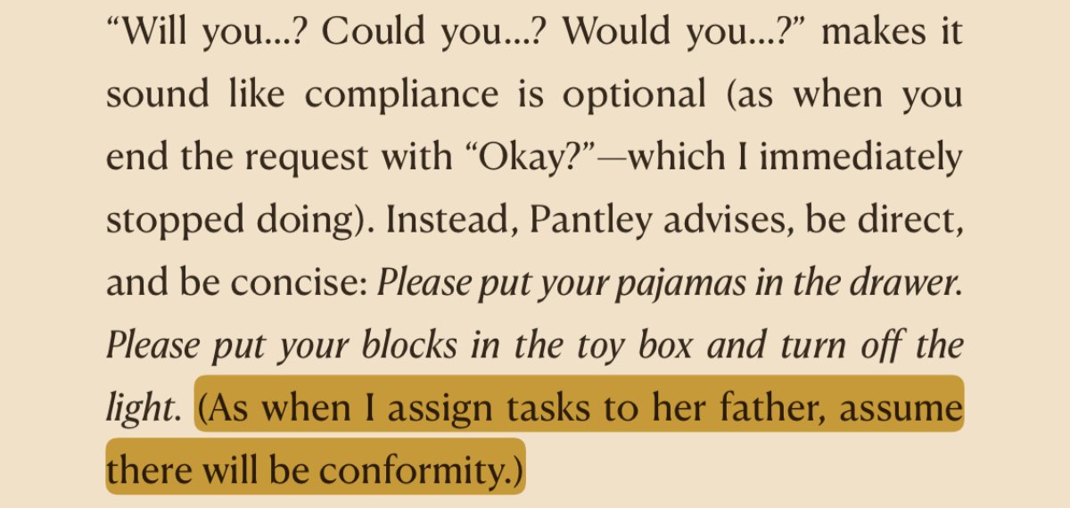 melissa's tweet photo. men demand competence from each other, while women demand compliance from each other — it goes poorly when demanded from men https://t.co/JeLL2m8dmK