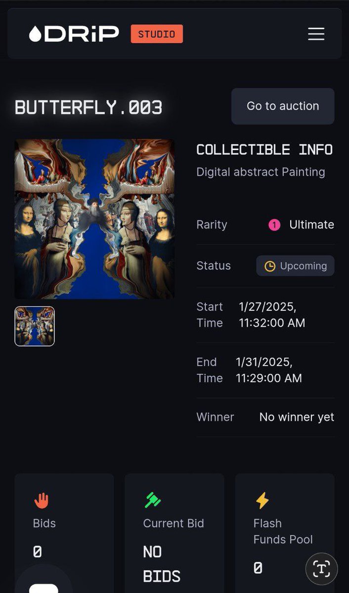 Hello friends, this is my first work on drip haus, I would be happy if you could support me.🦋😍

drip.haus/profile/Youkab…