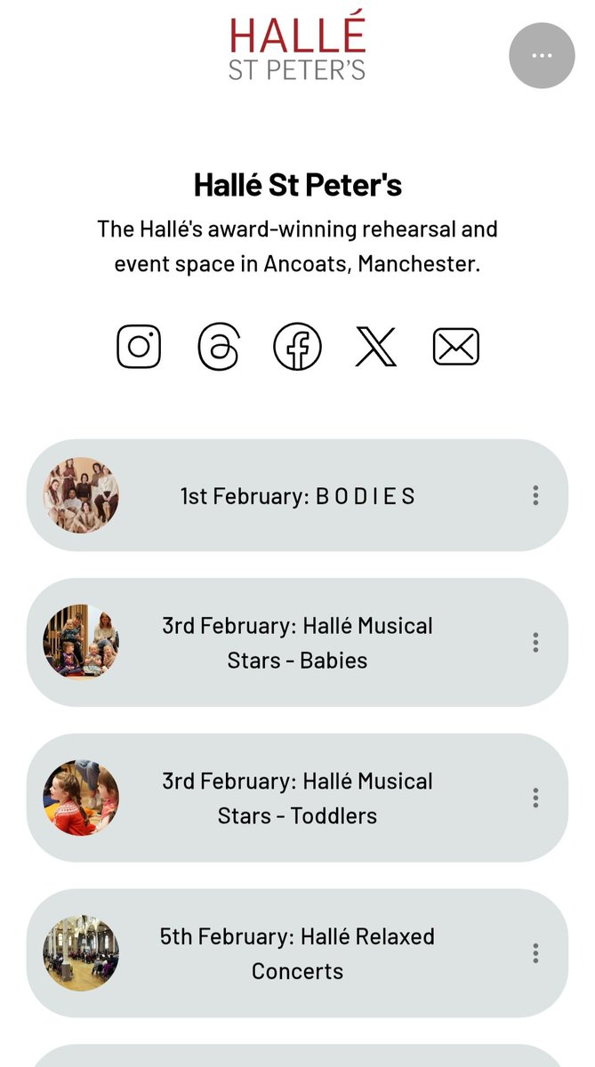 Hallé St Peter's (@hallestpeters) on Twitter photo February is nearly here! And we've got an exciting array of events coming up including performances from <a href="/the_halle/">The Hallé</a>, <a href="/NorthernQuartet/">Northern Quartet</a> and <a href="/ManchesterBaro1/">Manchester Baroque</a> 🎻🎼 All tickets at linktr.ee/hallestpeters February is nearly here! And we've got an exciting array of events coming up including performances from <a href="/the_halle/">The Hallé</a>, <a href="/NorthernQuartet/">Northern Quartet</a> and <a href="/ManchesterBaro1/">Manchester Baroque</a> 🎻🎼 All tickets at linktr.ee/hallestpeters