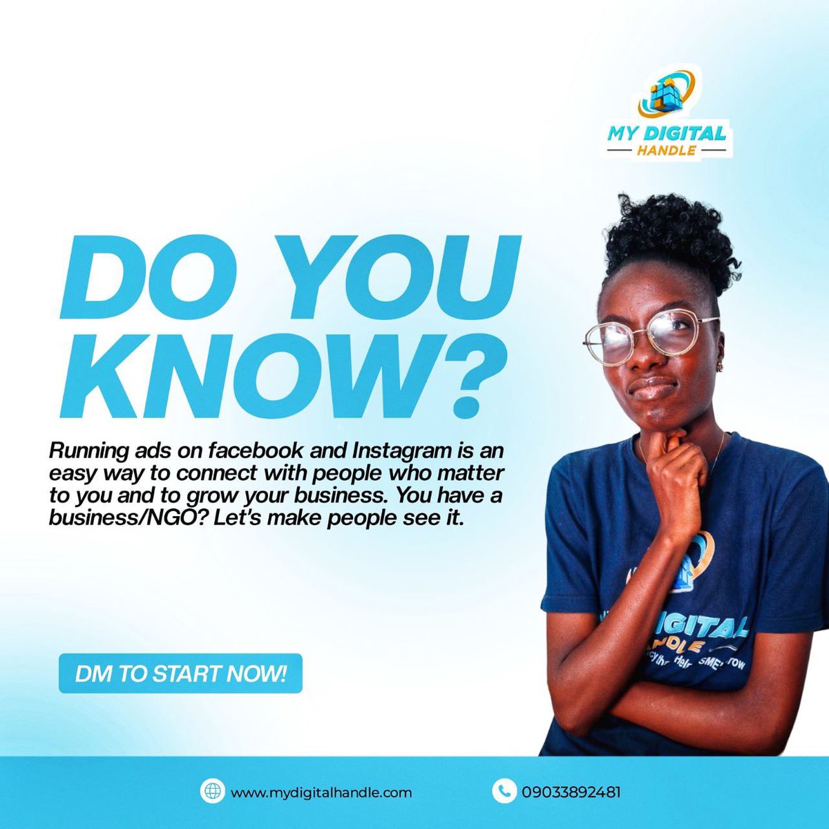 MyDigitalHandl's tweet photo. You have a business/NGO? Let’s make the right people see it. Have Professionals Handle Your Sponsored Ads and Social Media Marketing For You; 👉We Do That For Businesses/NGOs Like Yours Every Single Day!🥰 
☎️So Send Us A Message If You Want Our Team To Handle Your Marketing! https://t.co/nk8xGtbGfj