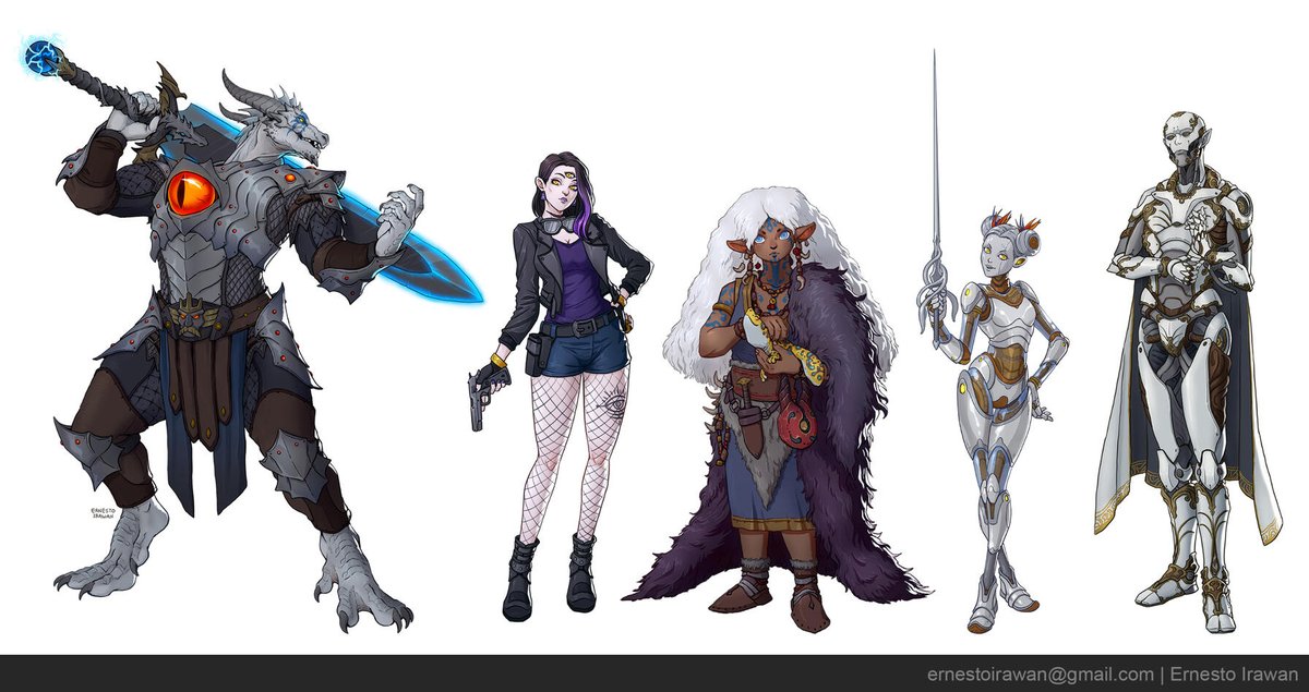 ernestoirawan's tweet photo. Hi guys, my slots for work will open starting next month (February).

If anyone looking for character artwork especially for Fantasy RPG publishing or even a private commission, you may contact me at ernestoirawan@gmail .com

Thank you and have a good one. https://t.co/j1WvYsX7aP