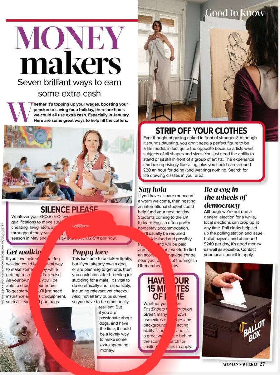 Dear Women’s Weekly we have a cost of living crisis &amp; shelters full of unwanted dogs that people can no longer after to keep &amp; your advocating breeding  puppies as nice little earner on the side. This is shameful <a href="/WomansWeeklyMag/">Woman'sWeekly</a> <a href="/DogsTrust/">Dogs Trust 💛🐶</a> <a href="/RSPCA_official/">RSPCA (England & Wales)</a> <a href="/PDSA_HQ/">PDSA</a>