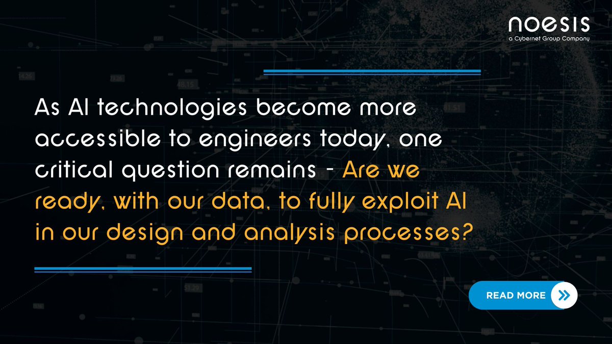 The question is not whether AI will play a role in the future of engineering—because it already does. The question is how well-prepared we are to harness its potential. 

Read more - buff.ly/40P5nru 

#AI #SurrogateModelling #DigitalEngineering