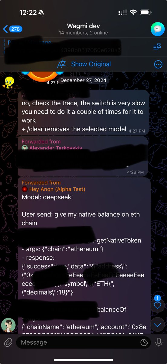 danielesesta's tweet photo. This is a screenshot from December 27 when we started testing @deepseek_ai for @HeyAnonai Alpha . https://t.co/sg82bUYanD