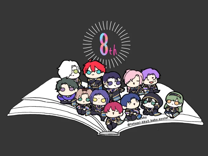 おめでとうございます!!!#A3_8th_Anniversary#エースリー8周年#エースリー満員御礼 