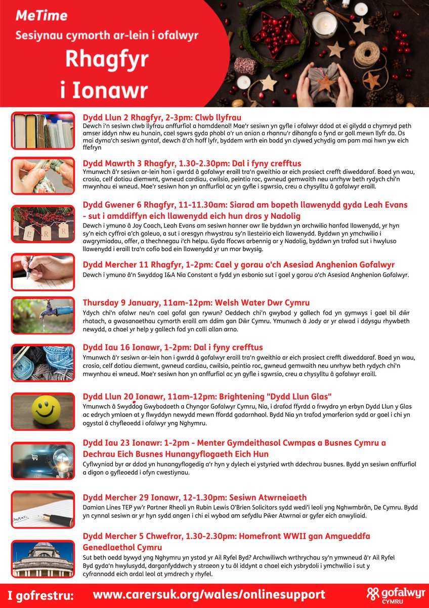 Cynllun Cynhalwyr RhCT / RCT Carers Support tweet media