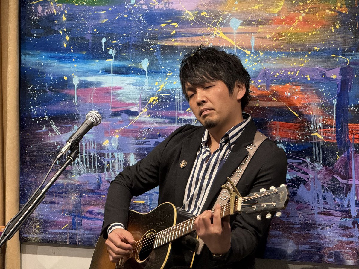 Takefully's tweet photo. 「LIVE MOIKA 2nd」栃木編
お越し下さった皆さん、誠にありがとうございました！
東京編とは全く表情の違った、昼下がりの穏やかな空気流れるライブとなりました。
大きな手拍子と笑顔をありがとう✌️

LIVE MOIKAシリーズは今年も続きますからね〜🎸 https://t.co/S1T6dCaNhB