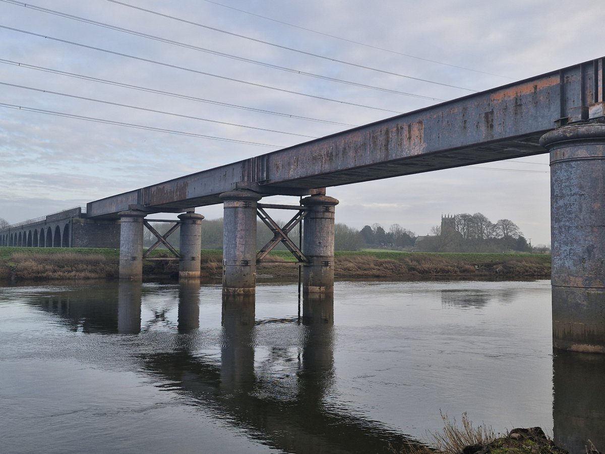 We love Fledborough viaduct. Built as part of a grand plan for a national East-West railway, that only ever went about thirty miles!